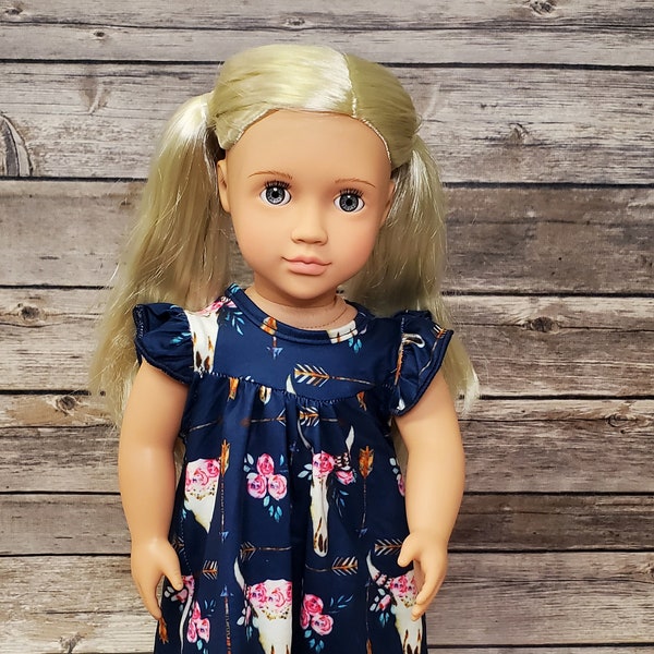 Southwest Milk Silk Doll Dress