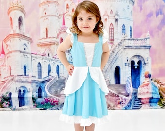 Glass Slipper Silver Milk Silk Dress