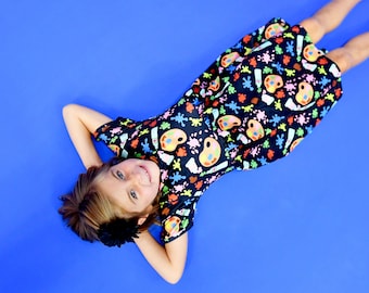 Use Your Imagination Short Sleeve Milk Silk Dress