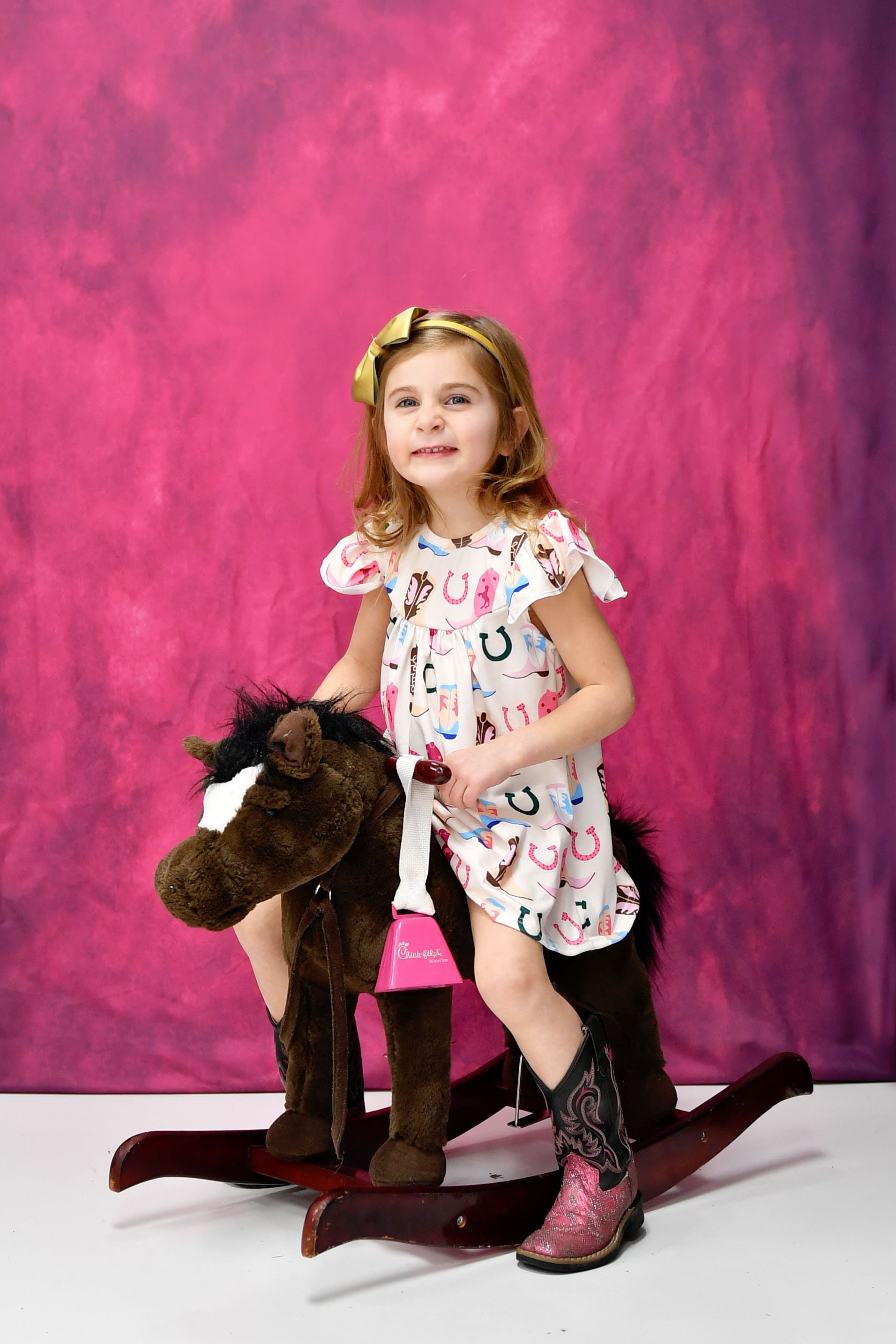 Western gown top for kids
