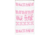 Vintage Pyrex Amish Butterprint Inspired Kitchen Towel Farmer and Wife Kitchen Towel Rooster Kitchen Towel Chicken Kitchen Towel