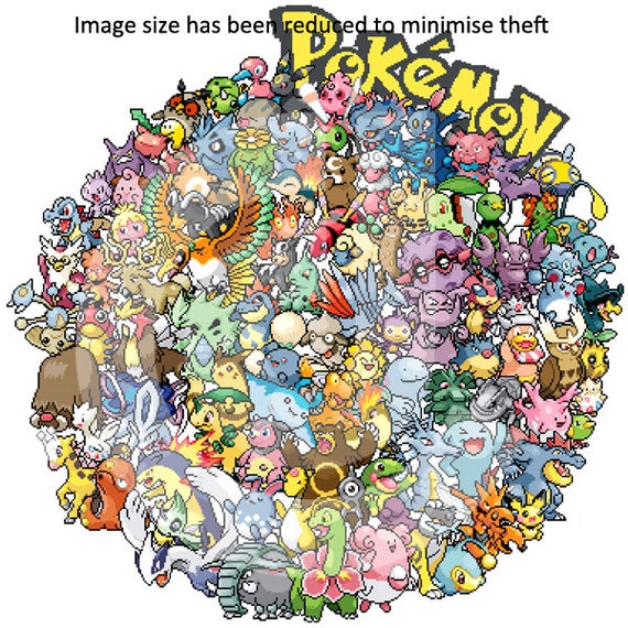 Pokemon Generation Chart