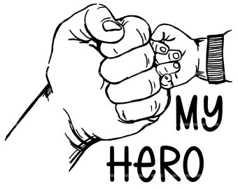 My hero png jpg, fist bump png, knuckles png, knucks png, Best dad ever png, Fathers day png, Hands down best dad png, Fathers day shirt png