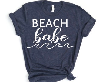 Beach babe svg | Waves svg | Ocean svg | Sea svg | Summer svg | Beach day svg | Ocean wave svg | Vacation svg | Holiday svg | Beach life svg