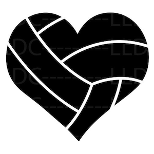 バレーボール ハート svg/png/dxf/jpg、バレーボール svg、バレーボール シャツ png、かわいいバレーボール カット ファイル、バレーボール ママ svg、バレーボール ママ、vball