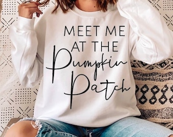 Meet me at the pumpkin patch svg png, Fall Svg, Pumpkins svg, Autumn svg, Fall sign svg, Vintage pumpkin svg, Relationship svg, Handpicked
