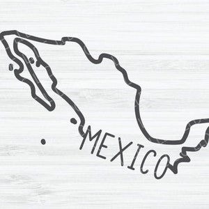 Mexico outline PNG, Mexico Print Vector, Mexico design, Country png, Mexico shape png, Mexico silhouette png, Mexico stencil png, MX png.