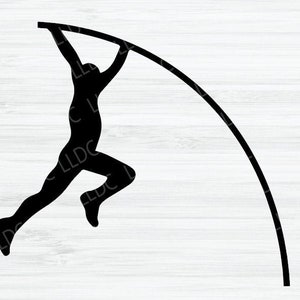 Pole vaulter svg and png, Track and Field svg, Jumper svg, Pole vault svg, Athlete svg, Track life svg, Track and field vector Pole vaulting