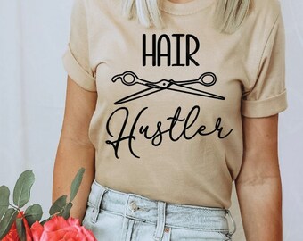 Hair Hustler SVG / Tijeras svg / Peluquería svg / Peluquería svg / Peluquería svg / Peluquería svg / Corte de pelo svg / Cosmetología svg /