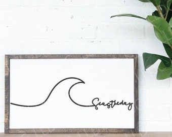 Seas the day svg | Beach svg | Seize the day | Wave svg | Ocean svg | Beach day svg | Ocean wave svg | Nature svg. Vacation svg. Holiday svg