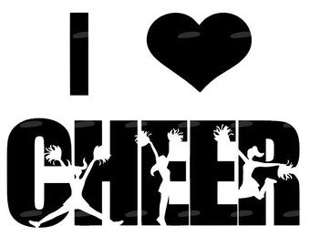 I love cheer Svg png, cheer squad svg, Cheerleading svg, Cheer png, Athlete svg, Sports svg, Cheer life svg, Cheer mom svg, cheer mama svg.