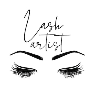 Lash artist SVG png jpg dxf, esthetist svg, cosmetologist svg, lash boss, cosmetologist png, beauty svg, lash tech svg, eyelash artist png.