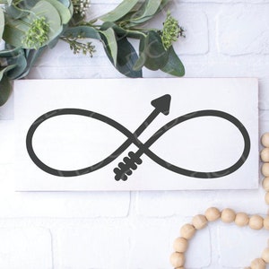 Infinity Sign Svg. Arrow Svg. Infinity Sign Arrow Svg. Cricut Svg ...