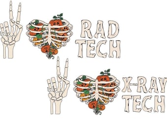 Halloween Peace Love rad tech png/jpg, Halloween X-ray tech png, Röntgentechniker png, Krankenpflege, Krankenhaus Röntgentechnik, Strahlentechniker, Strahlentechniker.