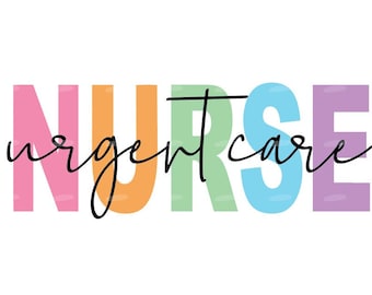 Urgent care nurse svg png dxf jpg, Emergency nurse SVG, Nurse life SVG, trauma png, Nursing png, Surgery nurse, critically ill nursing svg