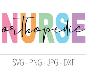 Orthopedic Nurse svg png dxf jpg, Orthopedic Therapy svg, Ortho png, musculoskeletal svg, Bone nurse png, Orthopaedic nurse shirt svg, Ortho