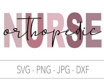 Orthopedic Nurse svg png dxf jpg, Orthopedic Therapy svg, Ortho png, musculoskeletal svg, Bone nurse png, Orthopaedic nurse shirt svg, Ortho