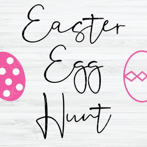 Easter Egg Hunt svg | Happy Easter svg | Easter Eggs svg | It's hunting season svg | Popular svg files | Cute easter svg. Patterned Eggs svg
