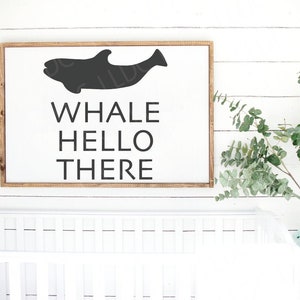 Whale hello there svg | Whale shirt svg | Animal svg | ocean svg | Underwater svg file | Killer whale svg file | Ocean svg | Whale svg |