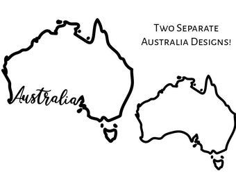Australia outline SVG, Australia Vector, Australia design, Country svg, Australia shape, Australia silhouette svg, Australian png. AUS svg.