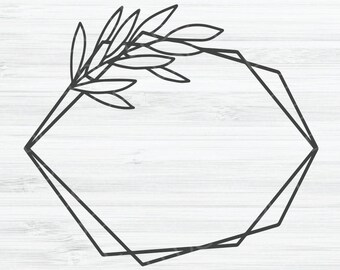 Olive Leaf Monogram Etsy