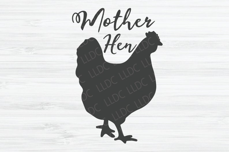 Download Mother Hen svg Chicken svg Farmhouse svg Animal svg | Etsy