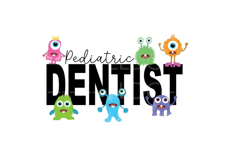 Pediatric Dentist png/jpg, Child dentist, Dental life png, Halloween Dentist png, Pediatric Dentistry png, monsters teeth png, peds dentist image 1