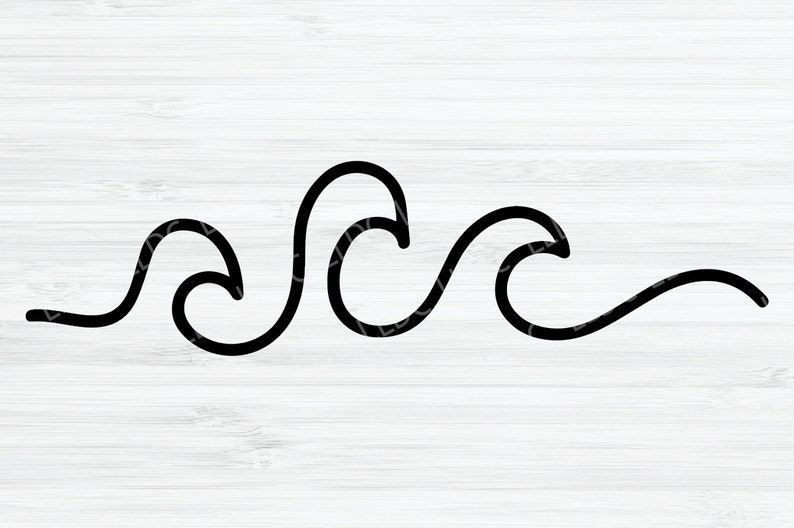 Vågor svg | Strand svg | Våg svg | Hav svg | Hav svg | Sommar svg | Stranddag svg | Havsvåg svg. Natur svg. Vågpaket svg. Vatten svg bild 4