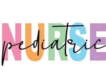 Pediatric Nurse SVG PNG, Children's Nurse SVG, Nurse life svg, pediatric png, Pediatric doctor svg, Nursing svg, peds nurse svg, picu nurse