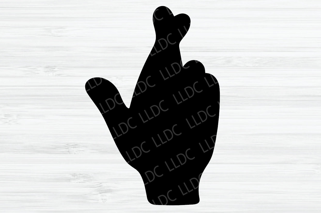 Hand Silhouettes SVG Thumbs up Hand Svg Peace Sign Svg | Etsy
