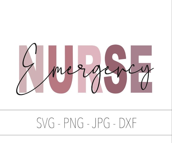 Emergency room nurse svg png dxf jpg, Trauma team svg, ICU nurse png, Emergency room nurse svg, Nurse life svg, ER RN svg, Nursing png
