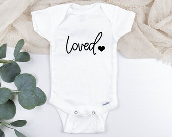 loved SVG, Baby shirt svg, Baby bodysuit svg, Baby Tee svg, cute baby svg, new to the crew svg, adorable baby svg, new baby svg, little love