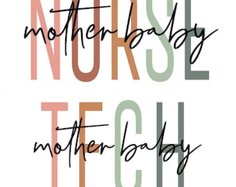 Mother baby nurse png, mother baby tech png, postpartum nurse png, Nurse life PNG, mother baby RN png, Pediatric png, Nursing. mom and baby.