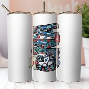 Certyfikowany asystent pielęgniarski chudy kubek opakowanie png, CNA png, sublimacja cna png, szablon kubka pielęgniarskiego, sublimacja opakowanie 20oz 30oz, blues
