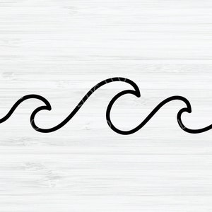 Vågor svg | Strand svg | Våg svg | Hav svg | Hav svg | Sommar svg | Stranddag svg | Havsvåg svg. Natur svg. Vågpaket svg. Vatten svg bild 7