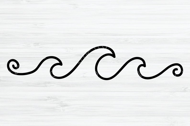 Vågor svg | Strand svg | Våg svg | Hav svg | Hav svg | Sommar svg | Stranddag svg | Havsvåg svg. Natur svg. Vågpaket svg. Vatten svg bild 7