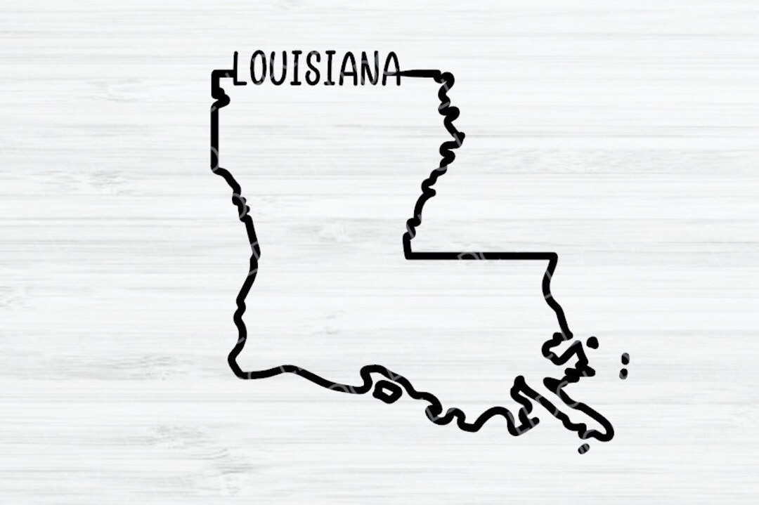 thumbnail image 2 of Stencil Sheets Louisiana State Outline Stencil – USA Map Design In 5, 4, 3 Inch Sizes – Reusable 8x10 Plastic Craft Stencil Plastic Stencil Sheets 2 of 11