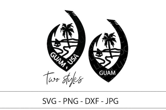 Guam SVG | Guam seal svg | Guam Vector File | Guam Hook svg | Guam territory svg | Guam picture svg | GU svg | Guam flag svg, Guam territory