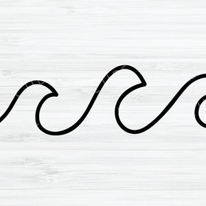 Vågor svg | Strand svg | Våg svg | Hav svg | Hav svg | Sommar svg | Stranddag svg | Havsvåg svg. Natur svg. Vågpaket svg. Vatten svg bild 6