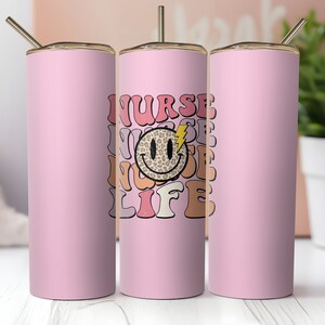 Nurse life skinny tumbler wrap png, rn png, nurse sublimation png, nurse tumbler template, nursing sublimation wrap 20oz, nurse tumbler wrap