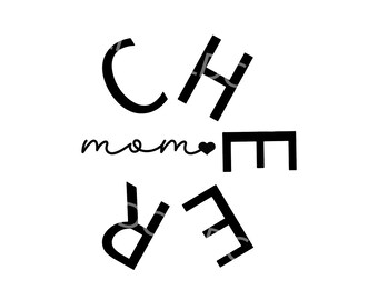 Cheer mom svg png, Cheerleading svg, Cheer mama svg, Cheer png, Athlete svg, Sports mom Cheer life svg, Favorite cheerleader svg png
