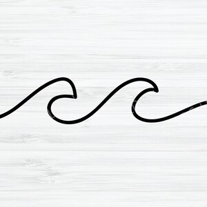 Vågor svg | Strand svg | Våg svg | Hav svg | Hav svg | Sommar svg | Stranddag svg | Havsvåg svg. Natur svg. Vågpaket svg. Vatten svg bild 2