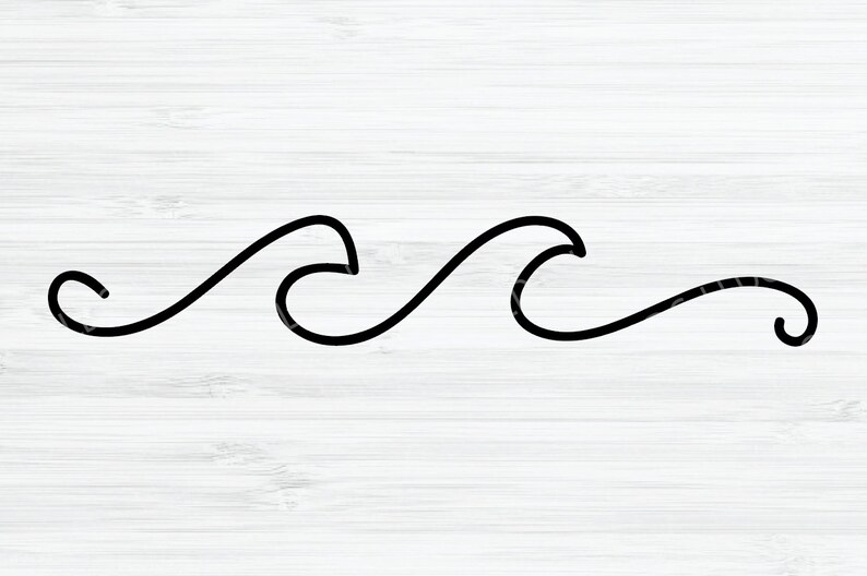 Vågor svg | Strand svg | Våg svg | Hav svg | Hav svg | Sommar svg | Stranddag svg | Havsvåg svg. Natur svg. Vågpaket svg. Vatten svg bild 2