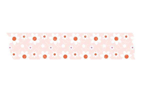 Digital Washi Tape, Washi Tape Clipart, Digital Scrapbook Kit