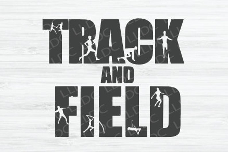 Track and Field Svg Pole Vaulter Svg Sprinter Svg Jumper Etsy