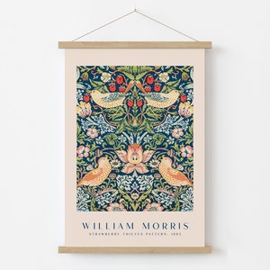 William Morris Print Set, Set of 6, William Morris Exhibition Poster, Morris Pattern Print, William Morris Décor,Gallery Wall,Wall Print Set image 5