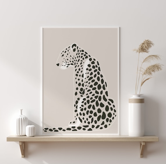 Leopard Print – affordable wall mural – Photowall