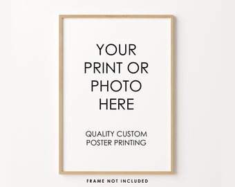 Custom Poster Prints, Printing Service, A3/A4/A5/8x10/12x16/5x7/4x6, Poster Printing, Custom Printing, High Quality Wall Poster, Wall Prints
