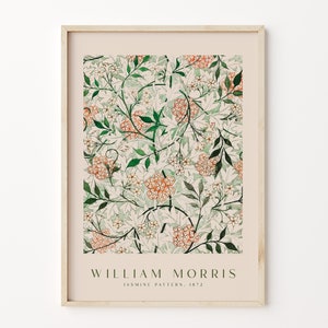 William Morris Print Set, Set of 6, William Morris Exhibition Poster, Morris Pattern Print, William Morris Décor,Gallery Wall,Wall Print Set image 3