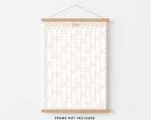 2026 Year Planner, Floral Wall Calendar, 2026 Calendar, Large Planner, Christmas Gift for Her, Student Teacher, Portrait, Decor, A1/A2/A3